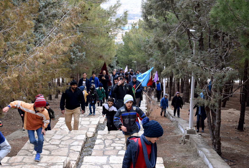 کوه گشت پدر وپسری دانش آموزان دوره اول(10)
